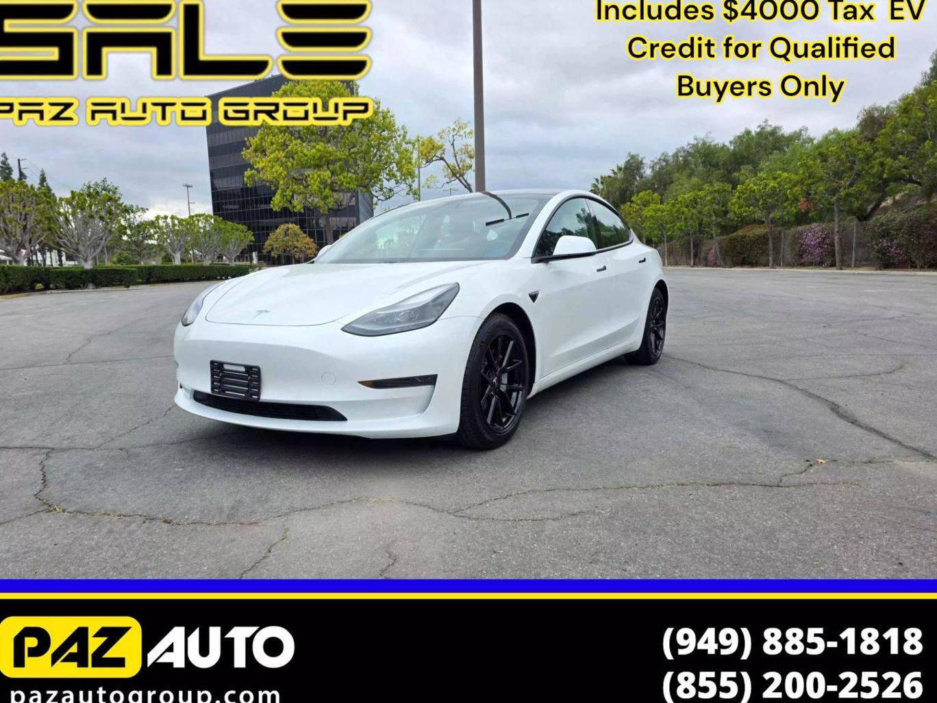 TESLA MODEL 3 2021 5YJ3E1EA0MF029785 image